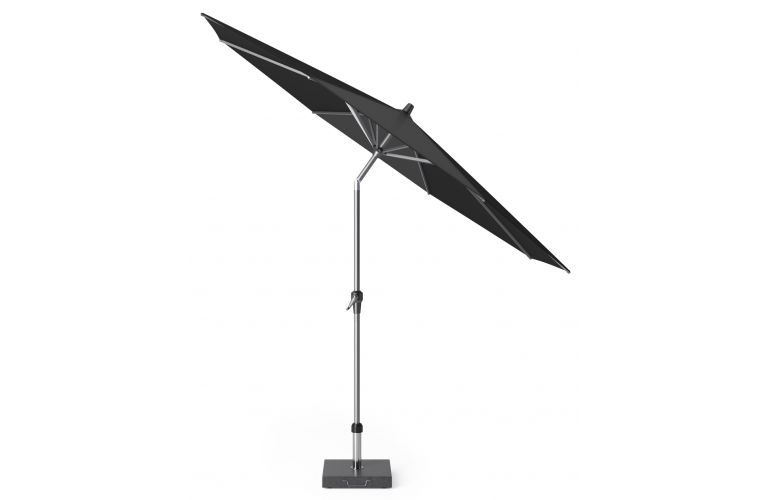 Platinum Riva parasol 300cm rond zwart excl. voet