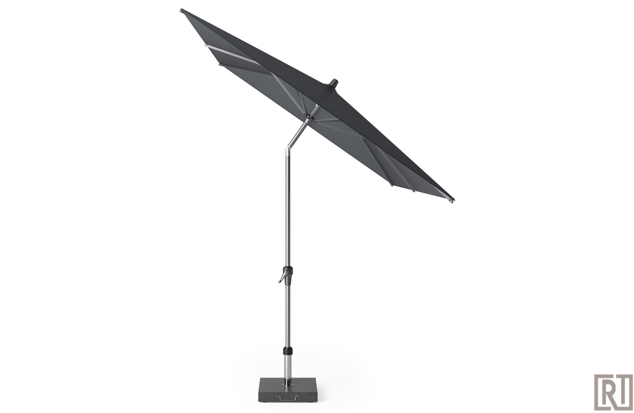 Platinum parasol 300x200cm rechthoek antraciet excl. parasolvoet - Rijkenberg