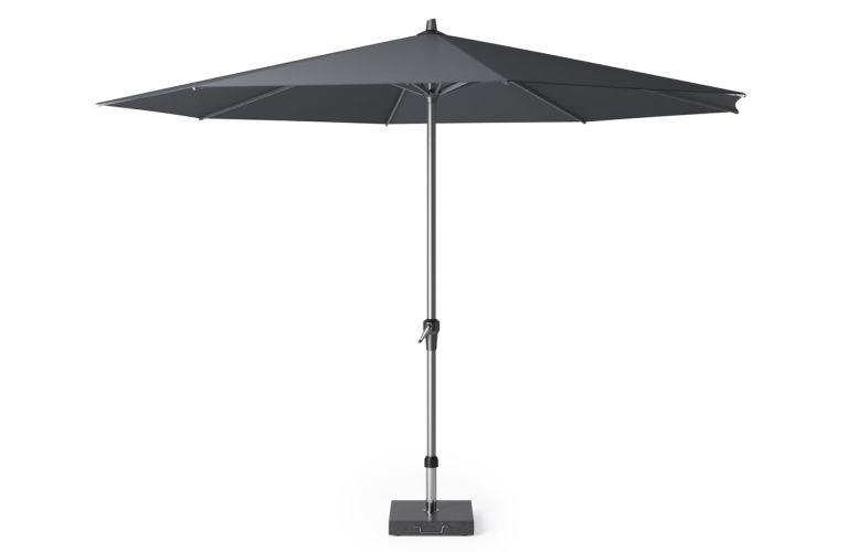 Platinum Riva parasol 350cm rond antraciet excl. parasolvoet