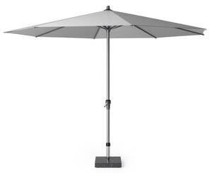 Platinum Riva parasol 350cm rond light grey excl. parasolvoet
