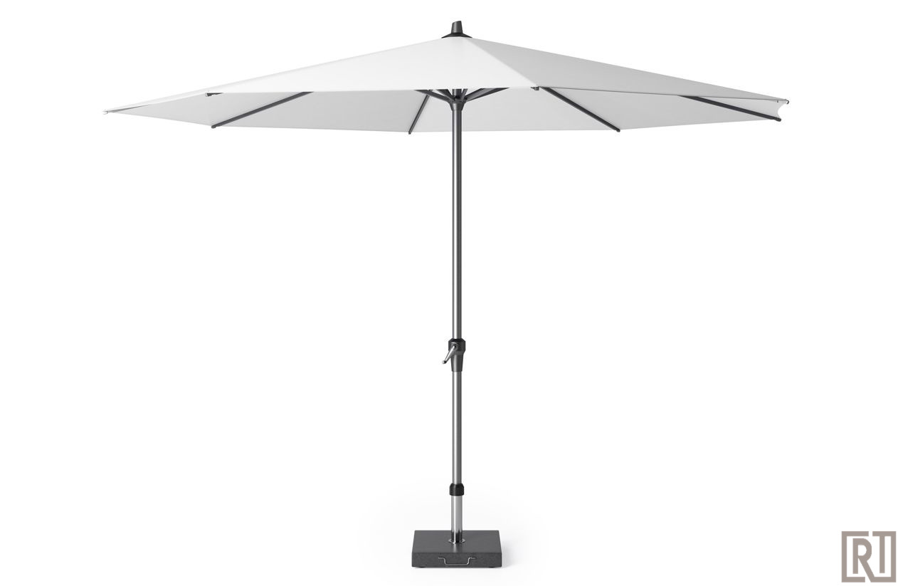 Platinum Riva parasol rond wit excl. - Rijkenberg Tuinmeubelen