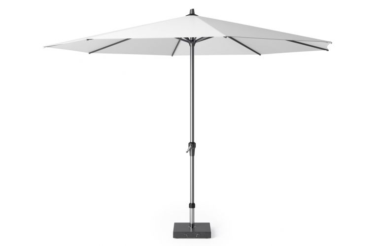 Platinum Riva parasol 350cm rond wit excl. parasolvoet