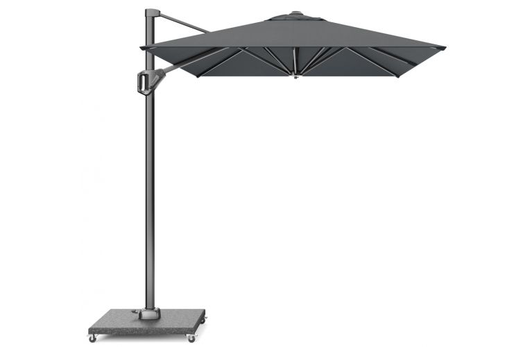 Platinum Voyager T1 zweefparasol 300x200 cm antraciet