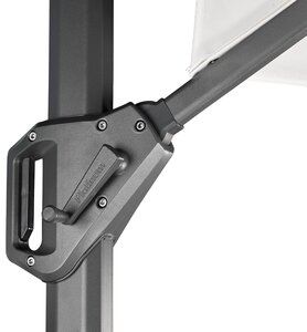 Platinum Voyager T1 zweefparasol 300x200 DEMO antraciet compleet !! - afbeelding 3