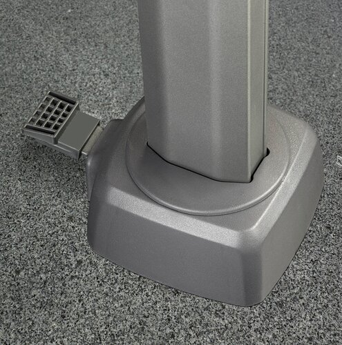 Platinum Voyager T1 zweefparasol 300x200 DEMO antraciet compleet !! - afbeelding 2