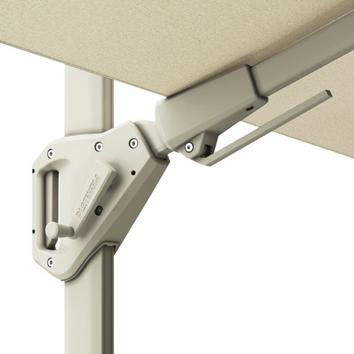 Platinum Voyager T2 zweefparasol 270x270cm sandstone  frame - afbeelding 3