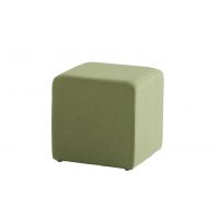 Poef 43x43cm upholstery olefin groen