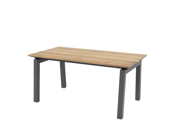 Salix high coffeetable 120x64cm  55cm hoog rechthoek antraciet