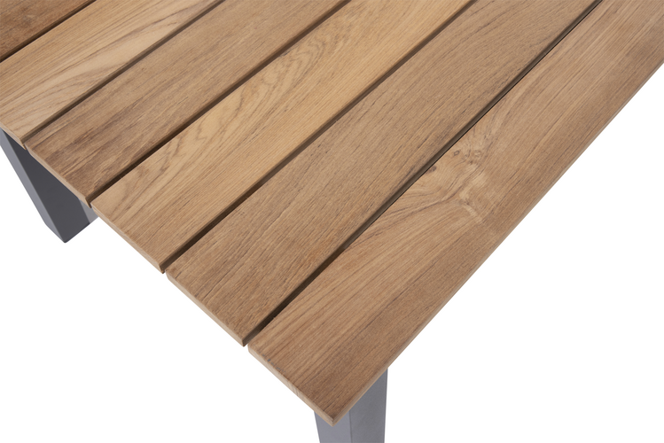 Salix high coffeetable 120x64cm  55cm hoog rechthoek antraciet - afbeelding 3