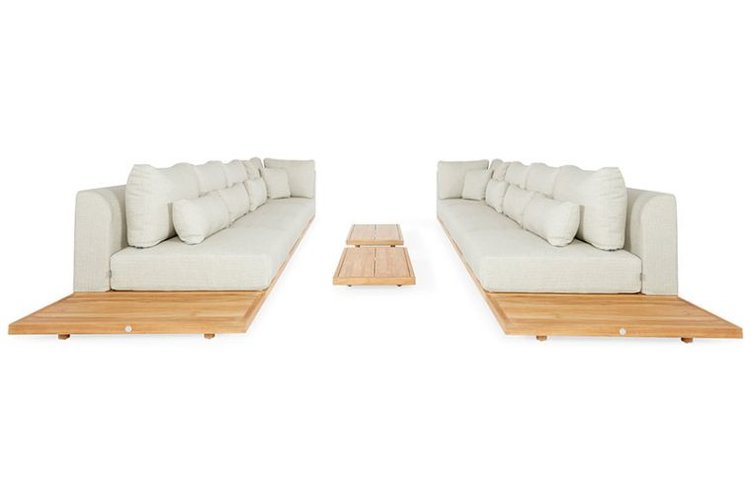 Suns Aspen sofa set 435cm soft grey