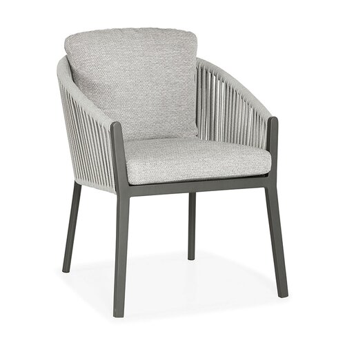 Suns Avero diningchair set van 2 stuks fishbone matt royal grey showroomverlaters