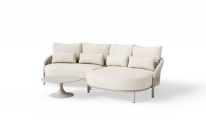 Suns Feroli 3-delige loungeset left camelsand  - misty rope - afbeelding 1