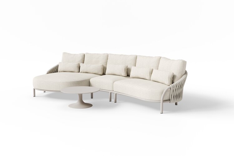 Suns Feroli 3-delige loungeset right xl camelsand  - misty rope - afbeelding 1