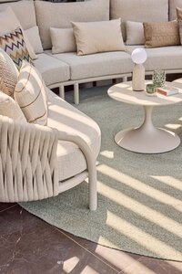 Suns Feroli 4-delige loungeset halfround xl camelsand  - misty rope - afbeelding 4