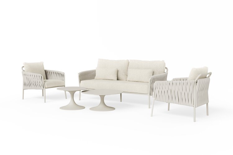 Suns Fiave 5-delige sofa loungeset camelsand  - misty rope - afbeelding 1