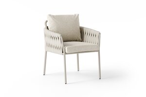 Suns Fiave diningchair camel sand  - Misty rope - afbeelding 1