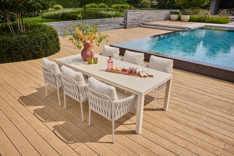 Suns Fiave diningchair camel sand  - Misty rope - afbeelding 2