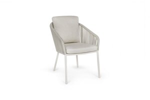 Suns Nappa diningchair  fishbone camel sand - natural gravel - afbeelding 1