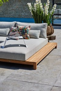 Suns Portofino daybed 284x214cm soft grey - afbeelding 4