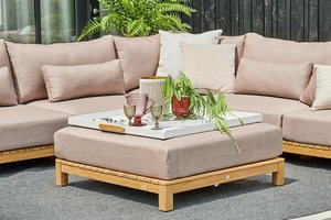 Suns Portofino loungeset 396x396cm Soft Pink - afbeelding 3