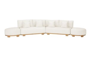 Suns Vento loungeset organisch light sand gravel showroomverlater - afbeelding 1