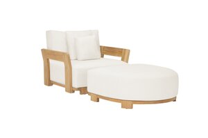 Suns Vento loungeset organisch light sand gravel showroomverlater - afbeelding 5