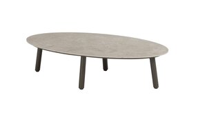  Taste 4so Salute coffeetable 120x65cm oval terre - ceramic - afbeelding 1
