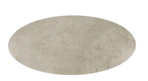 Taste 4so Salute low dining tafel 220x105cm oval terre - ceramic - afbeelding 2