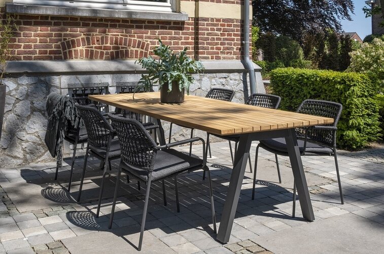 Taste Ambassador dining tuintafel 240x100cm laatste tafel - afbeelding 2