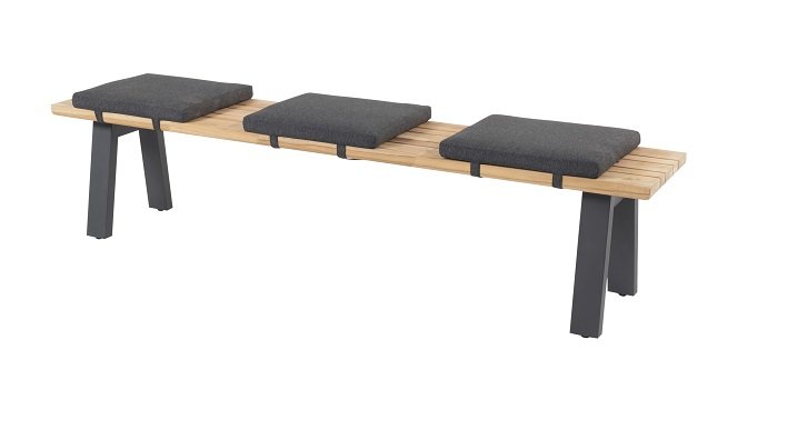 Taste Ambassador sportbench 200cm incl kussens showroomverlater - afbeelding 1