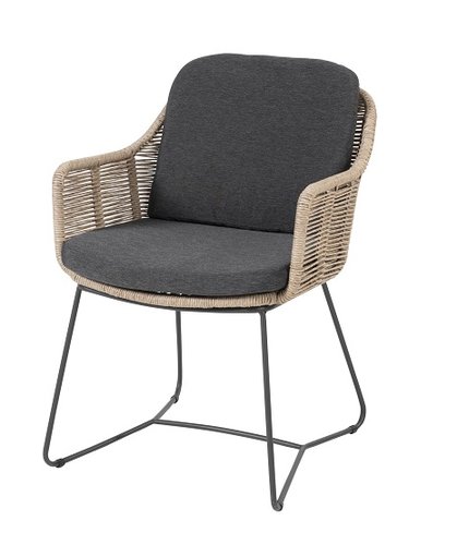 Taste belmond dining tuinstoel natural twisted wicker - afbeelding 1