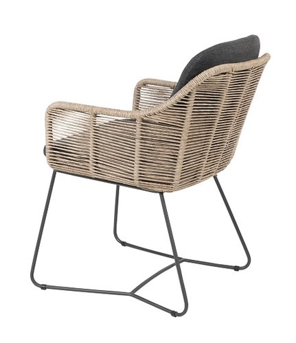 Taste belmond dining tuinstoel natural twisted wicker - afbeelding 2