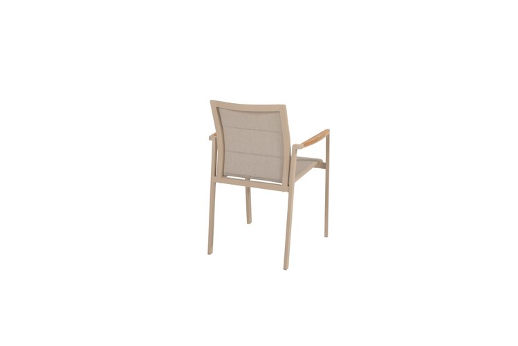 Taste Cortina dining stapelbare tuinstoel rope latte nog slechts 3 stuks - afbeelding 3