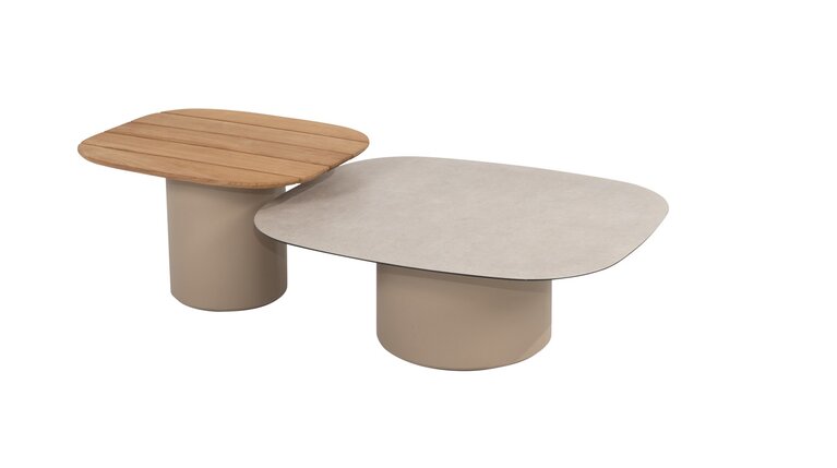 Taste Demi set of 2 coffee tables latte