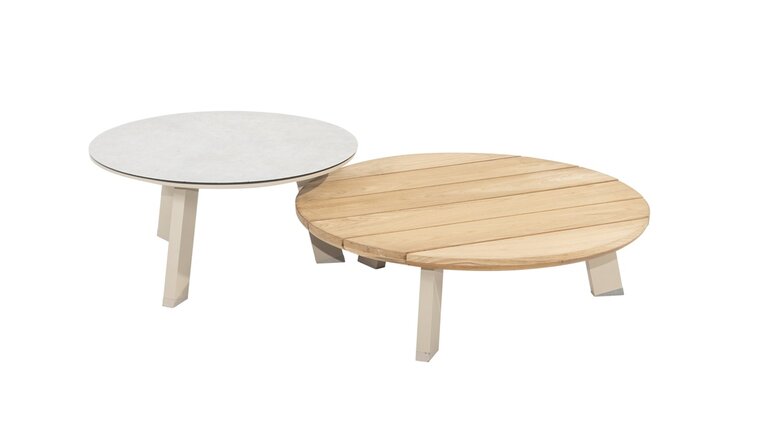 Taste Emma set of 2 coffeetables latte - afbeelding 1