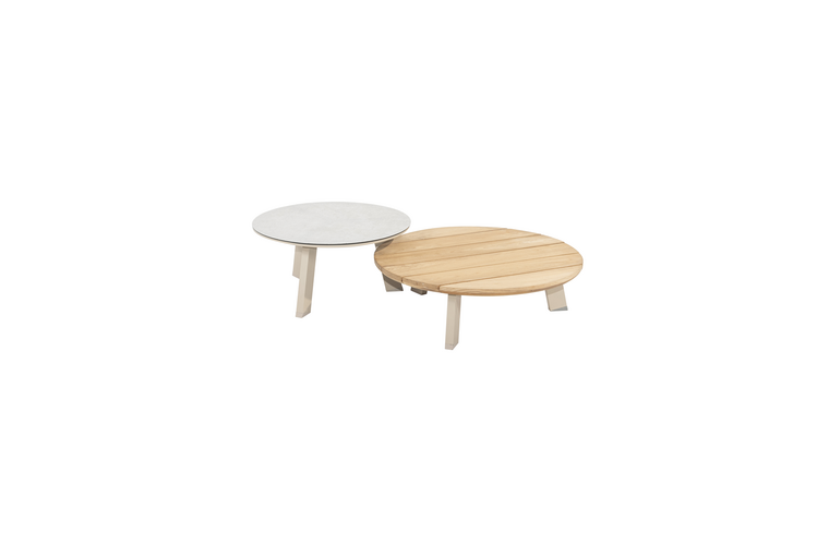 Taste Emma set of 2 coffeetables latte - afbeelding 1