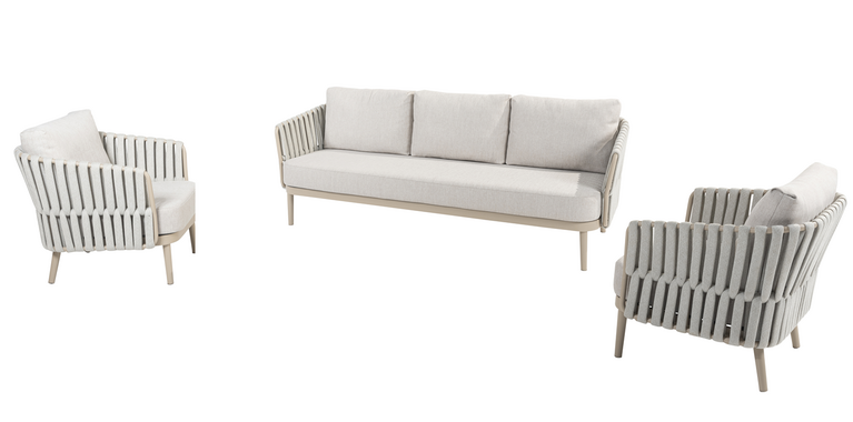 Taste Eva 3-delige living sofa loungeset excl tafel - afbeelding 1