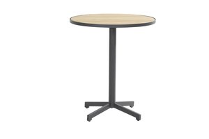 Taste Fiesta bartafel 90cm aluminium - teakhout