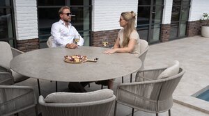 Taste Florence 5-delige dining set rope - frame terre - afbeelding 7