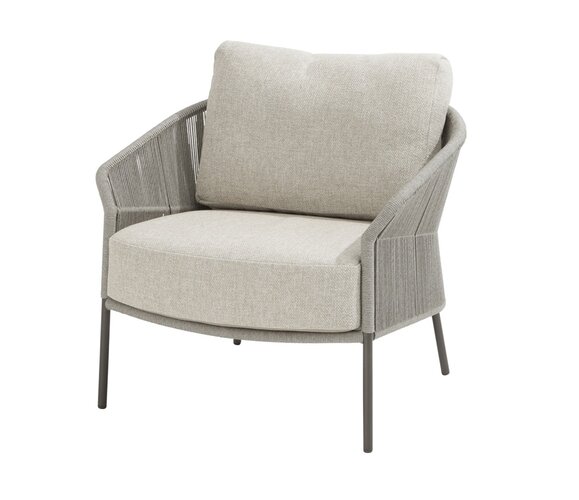 Taste Florence living chair loungechair rope - frame terre - afbeelding 1