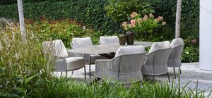 Taste Florence low dining set 7-delig rope - frame terre - afbeelding 7