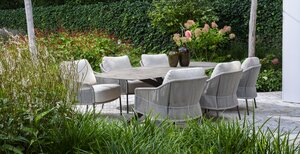 Taste Florence low dining set 7-delig rope - frame terre - afbeelding 1