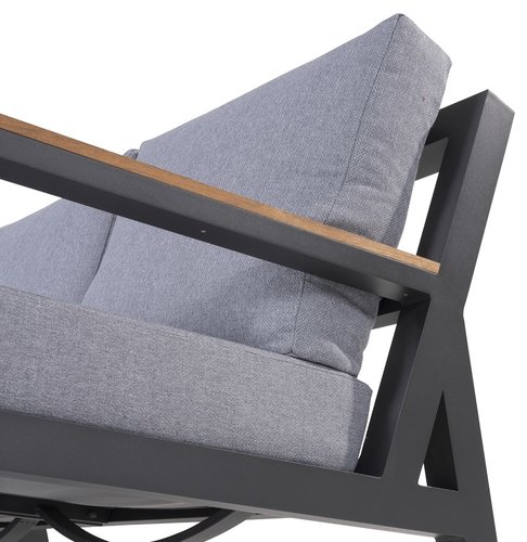 Taste Gigi loungeset large 309x239cm antraciet - afbeelding 4