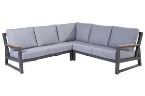 Taste Gigi loungeset small 239x239cm antraciet - afbeelding 1