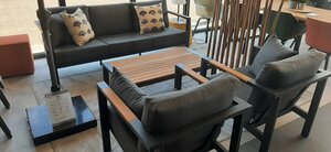 Taste Ginger 4-delige sofa loungeset antraciet showroomverlater - afbeelding 1