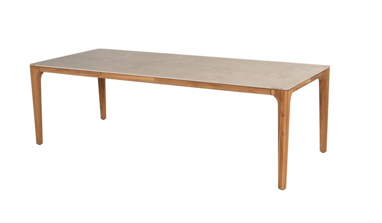 Taste Liam dining tuintafel teak-ceramic 240x100cm