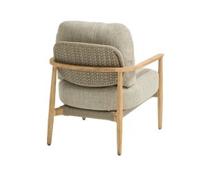 Taste Milou low dining tuinstoel rope - teak  - afbeelding 3