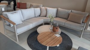 Taste Olivia 3-delige hoekbank excl tafelset ( special ) Showroomverlater - afbeelding 1