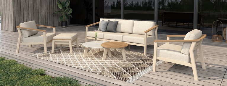 Taste Olivia 3-delige living sofa loungeset excl tafel ( showroomverlater ) - afbeelding 4