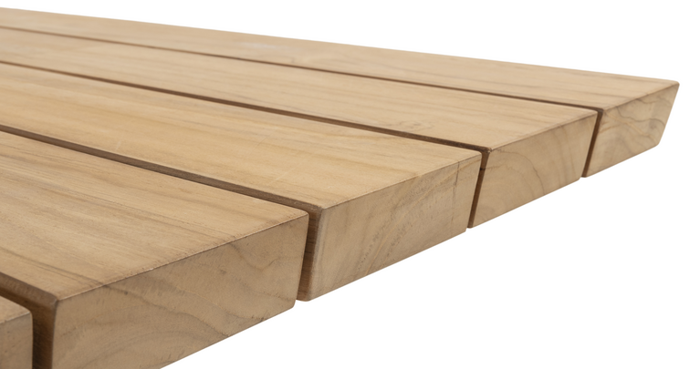 Taste Prado bartafel 200x70cm alu -teak - afbeelding 3